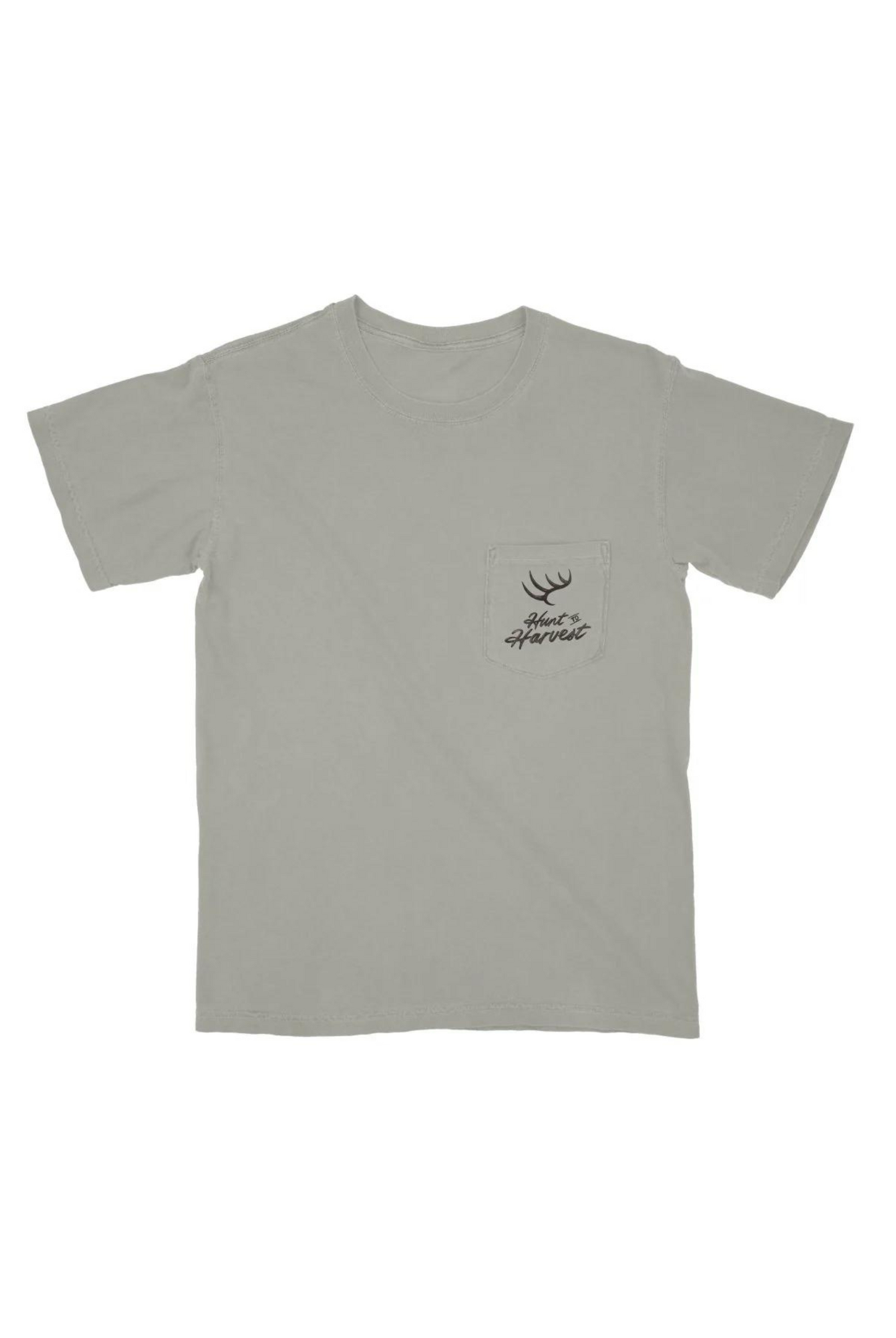 Hunt To Harvest Turkey Fan T-Shirt in Stone