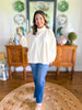 The Madeline Mock Neck Pullover Top