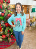 Merry Bow Long Sleeve Tee