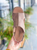 K Bye Wedge in Tan