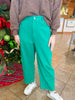 The Holly Pants in Green