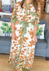 Muted Blooms Midi Dress