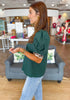 Wild For Fall Top in Green