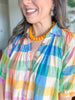 Sunshine Tienda | Rainbow Plaid Oasis Dress