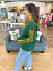Neutral Seasons Pullover Top in Green