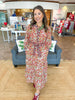Strolling Through Fall Midi Dress