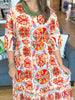 Harvest Glance Midi Dress