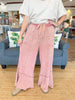 Hayden Flare Pants in Rose
