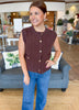 Soft Season Sweater Vest Top