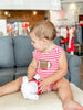 Saltwater Boys Jack Shortall in Red Stripe/Football