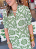 Sage In Bloom Maxi Dress