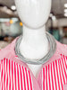 Chic Leatherette Strand in Silver