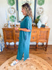 The Evergreen Stripe Dress