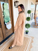 Regan Button Down Maxi in Camel