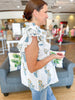 Victoria Dunn Jasmine Blouse in Java