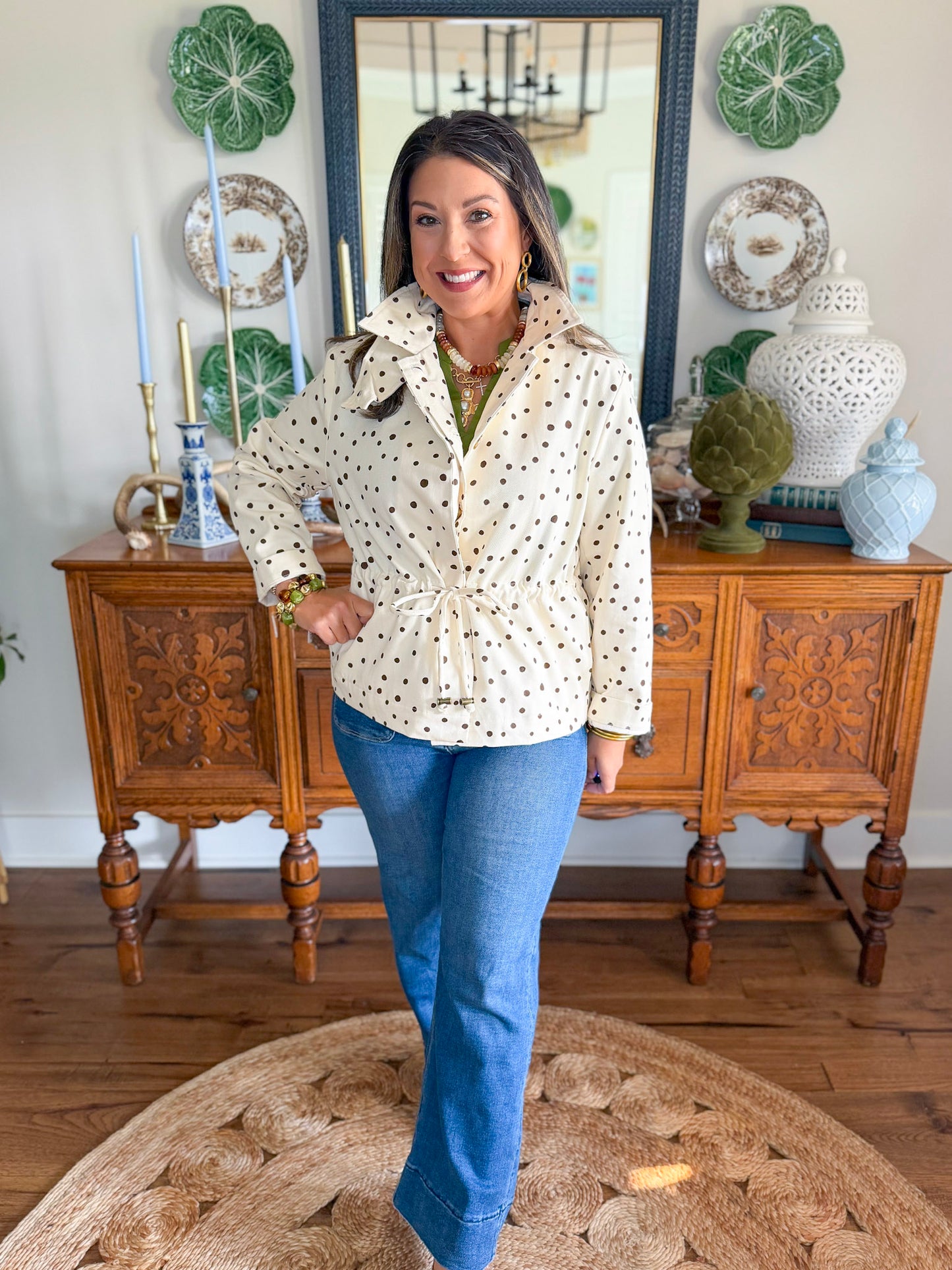 The Marlowe Dot Jacket