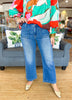 Mica High Rise Cropped Wide Leg Jeans