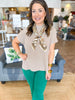 Woven in Warmth Sweater Top in Mocha