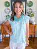 Mary Square | Kira Top in Mosaic Charm Blue