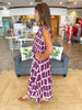 Harvest Hues Midi Dress in Wine