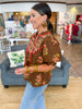 Autumn Muse Floral Top