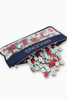 Navy Bamboo Mahjong Bag