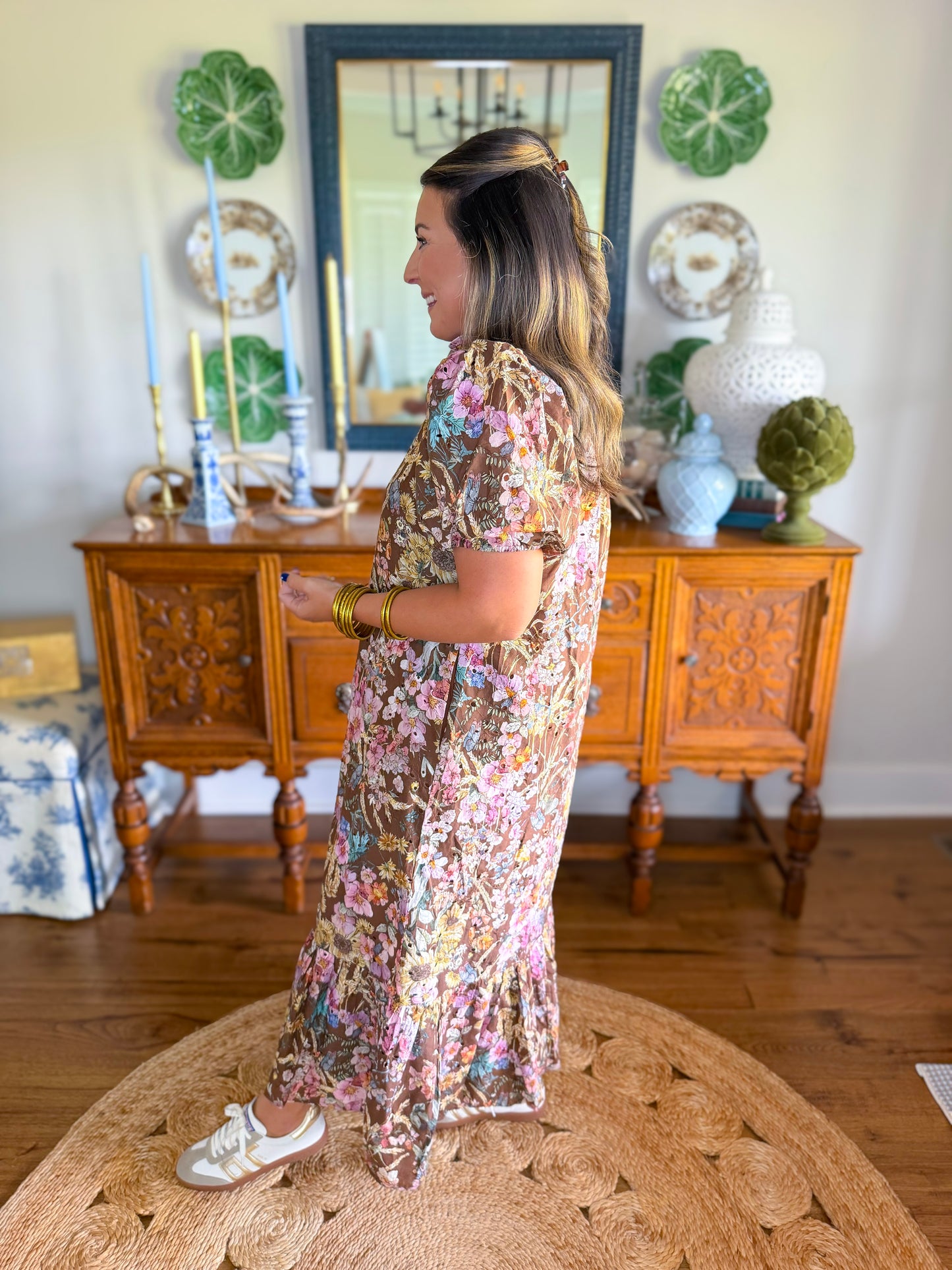 Meadowbrook Floral Dress