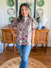 Mulberry Floral Top