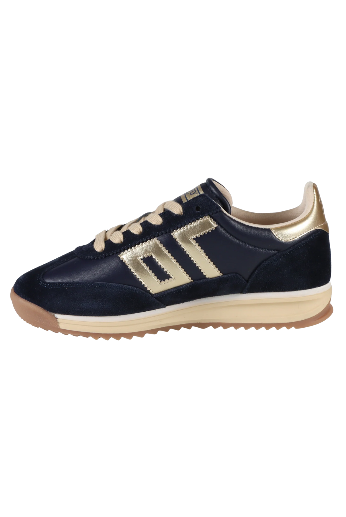 Back 70 Jogger Sneakers in Navy & Gold