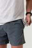 Burlebo Everyday Short - River Rock Grey - Classic Deer Camo Pocket