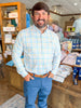 Southern Casanova | Performance Button Down in Sun Chaser Check