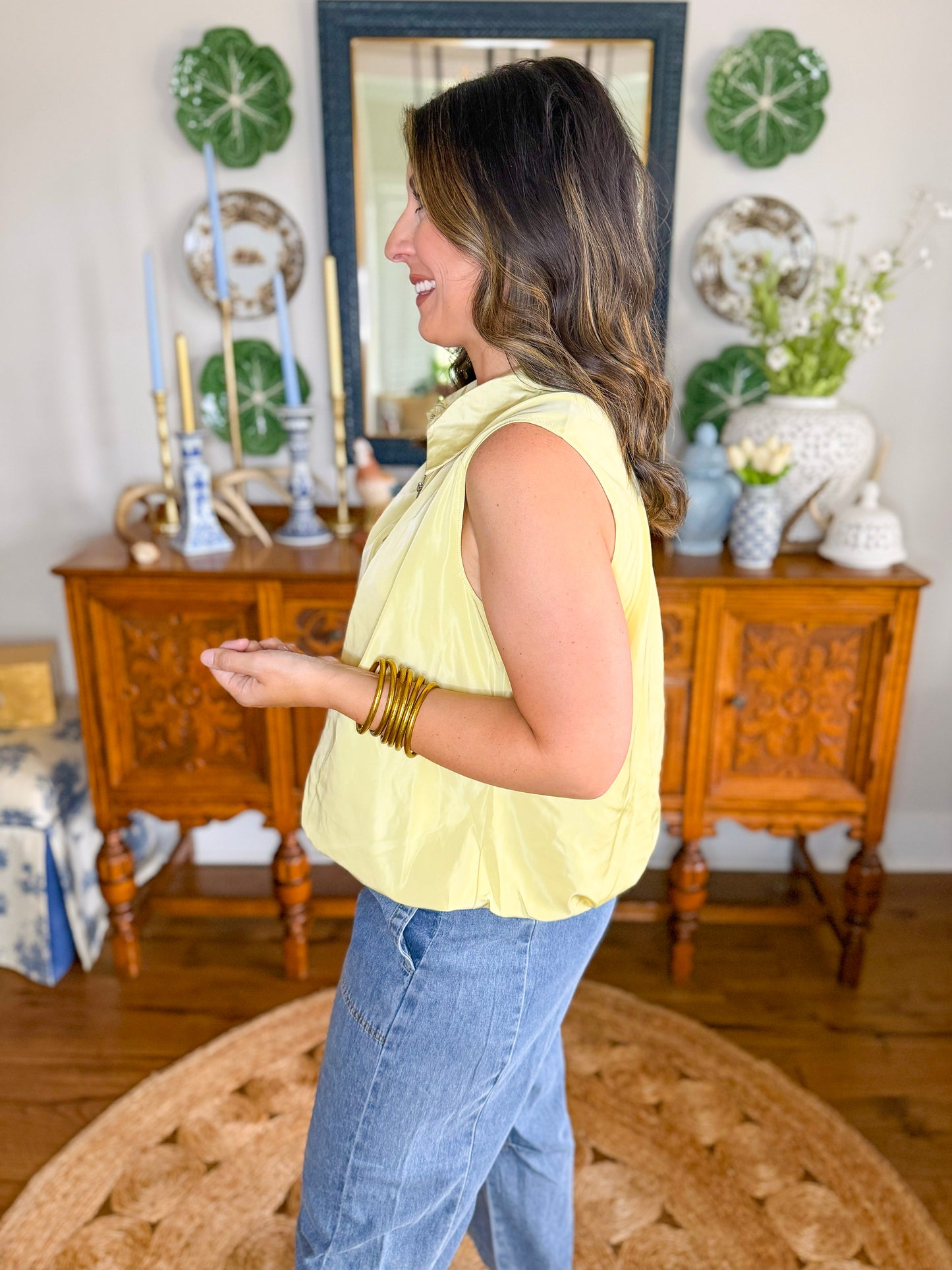 The Everyday Escape Top in Banana