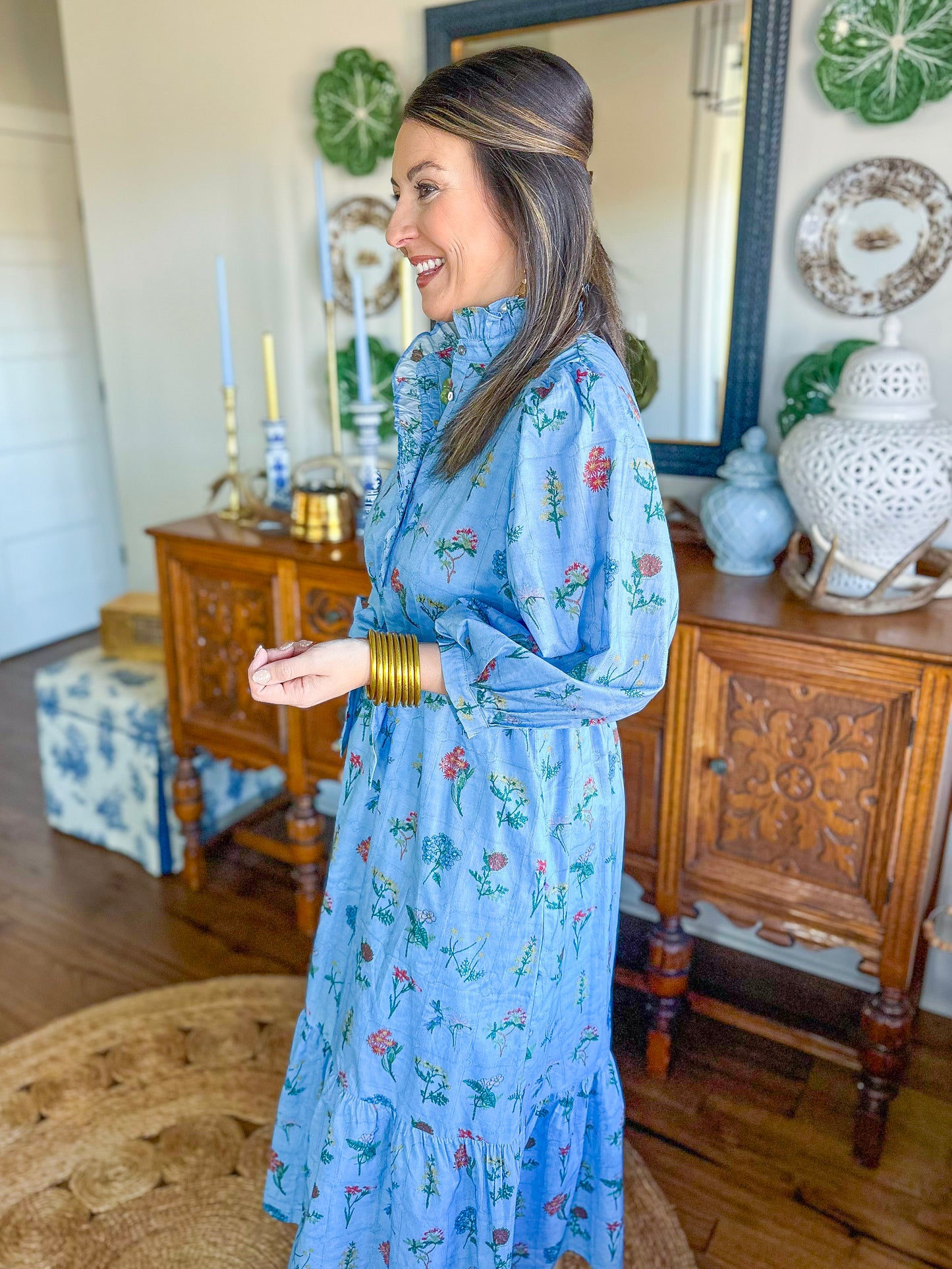 The Magnolia Meadow Maxi Dress