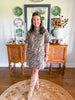 Roam Free Zebra Mini Dress