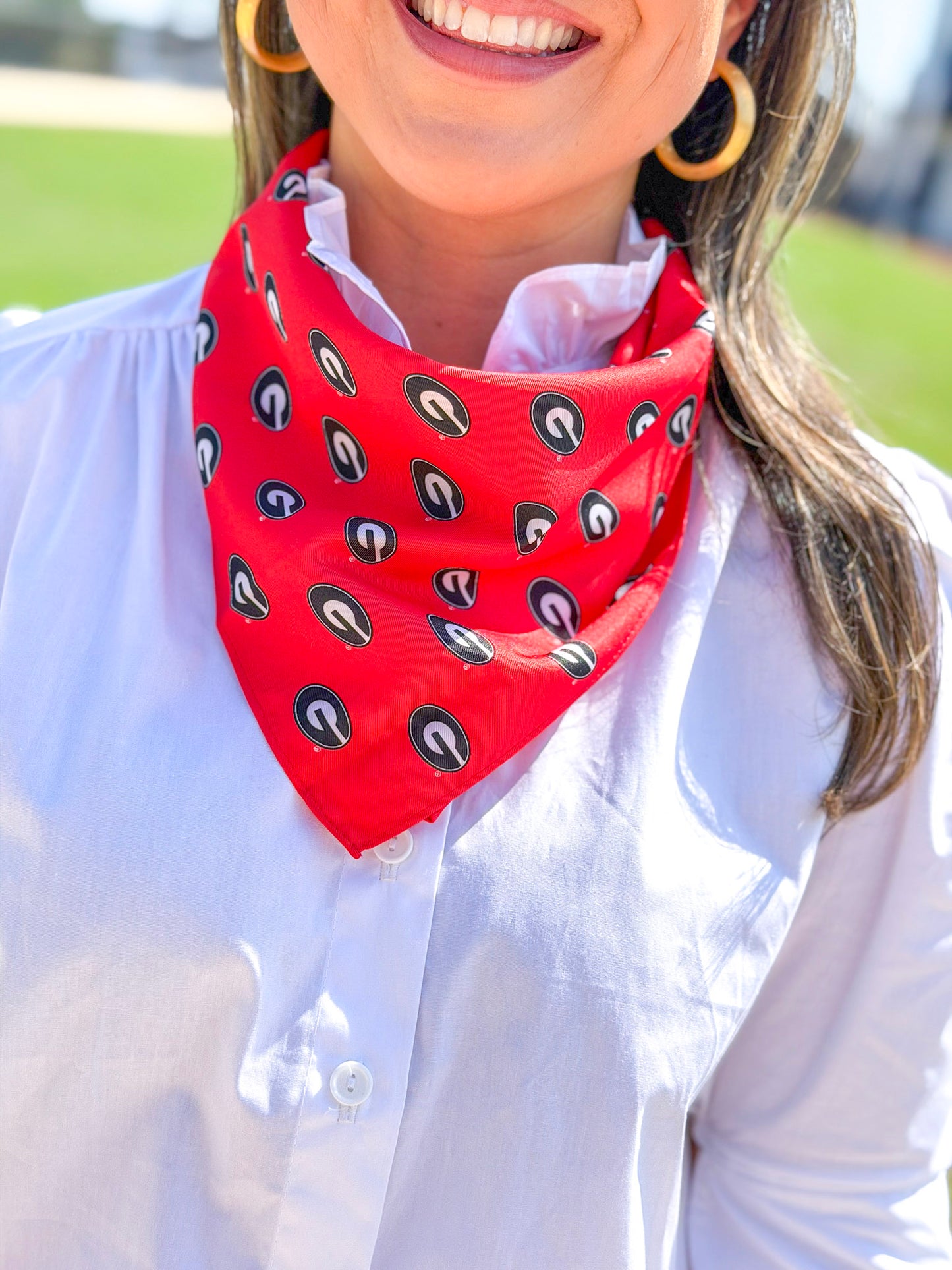 Georgia Logo Kerchief and Scarf