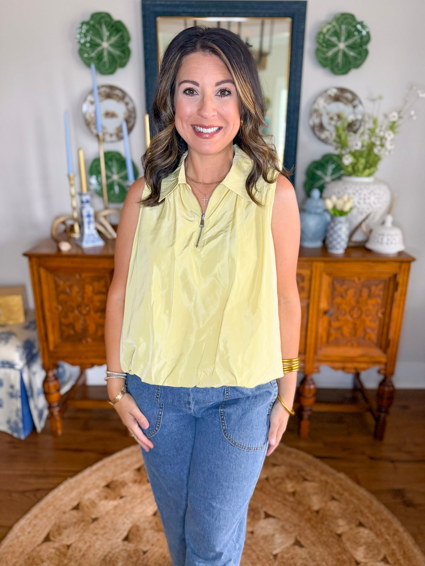 The Everyday Escape Top in Banana