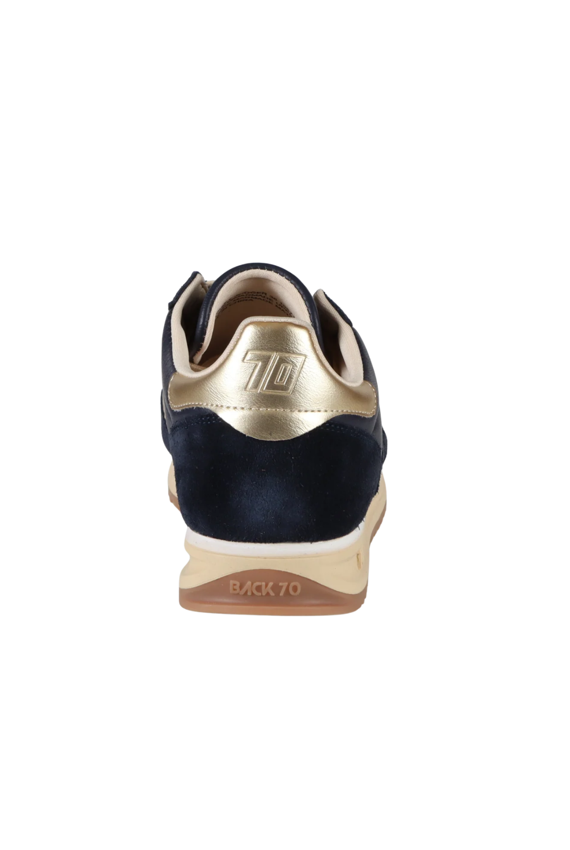 Back 70 Jogger Sneakers in Navy & Gold
