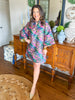 Brianna Cannon Caftan in Baroque Brush Strokes