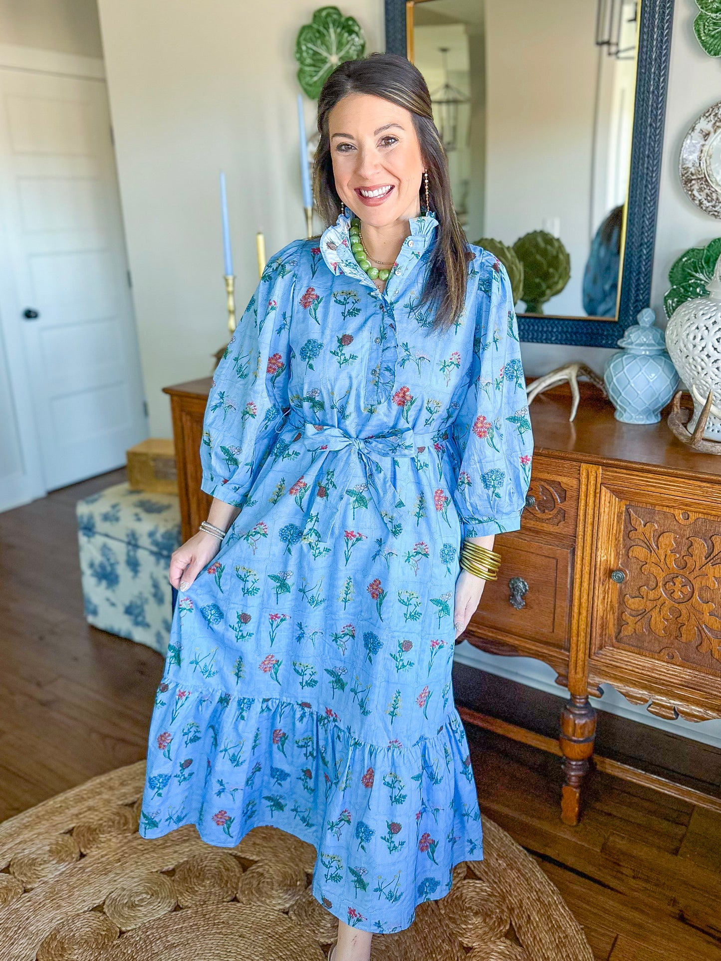 The Magnolia Meadow Maxi Dress