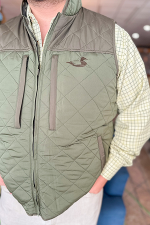 Dixie Decoy South Creek 2.0 Reversible Vest in Timber