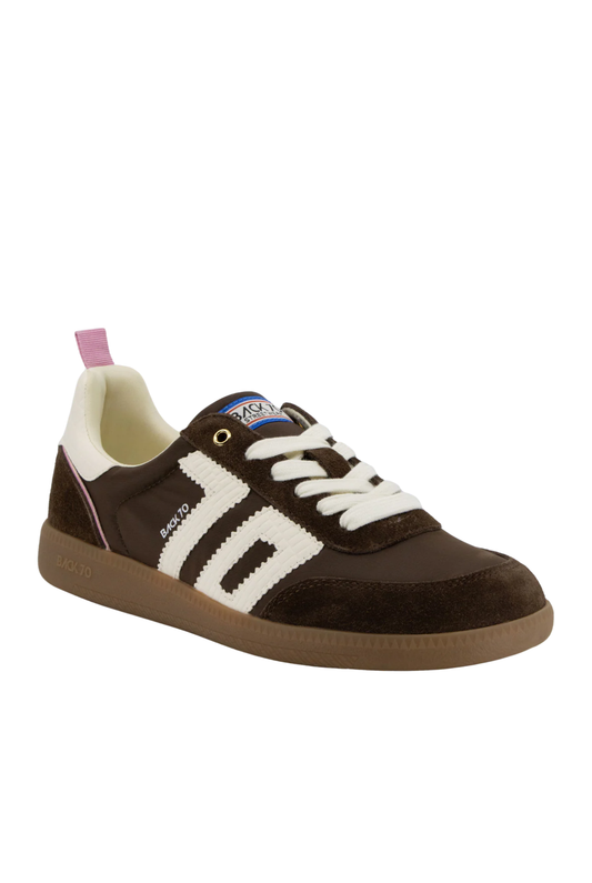 Back 70 Ghost N in Coffee Pink Milk Sneakers