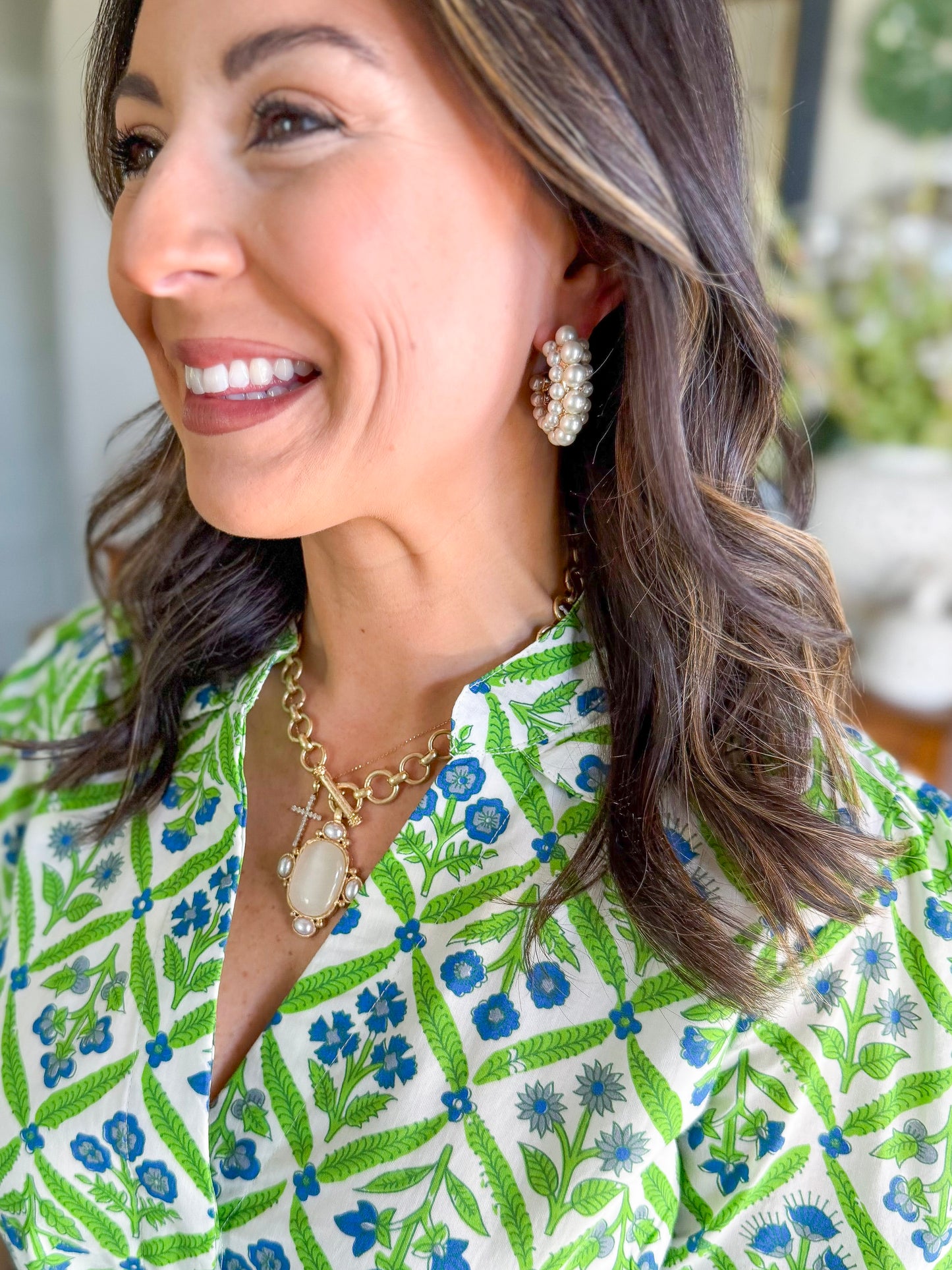 Heart of Grace | Grace Maxi Dress in Jardin Bleu