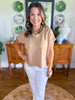 Golden Hour Button Top