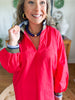 Caryn Lawn | Reese Dress in Red