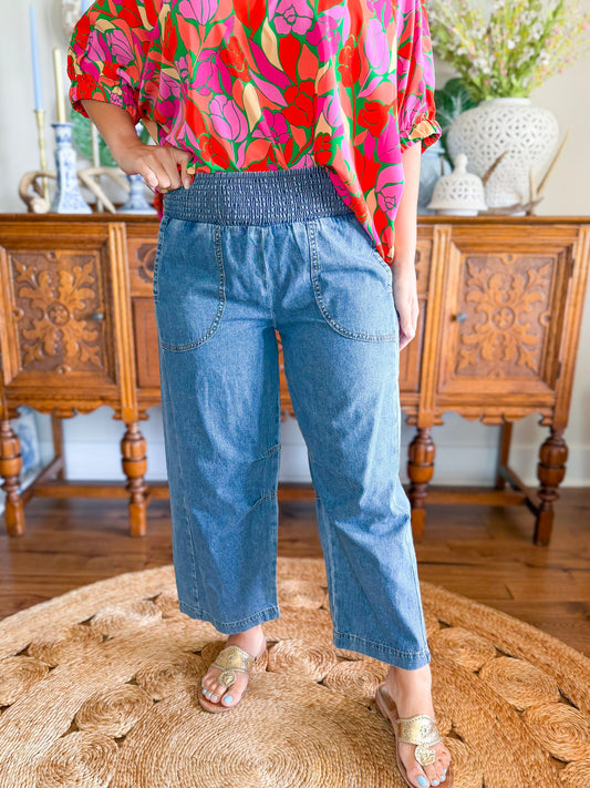 Easy Street Denim Pants