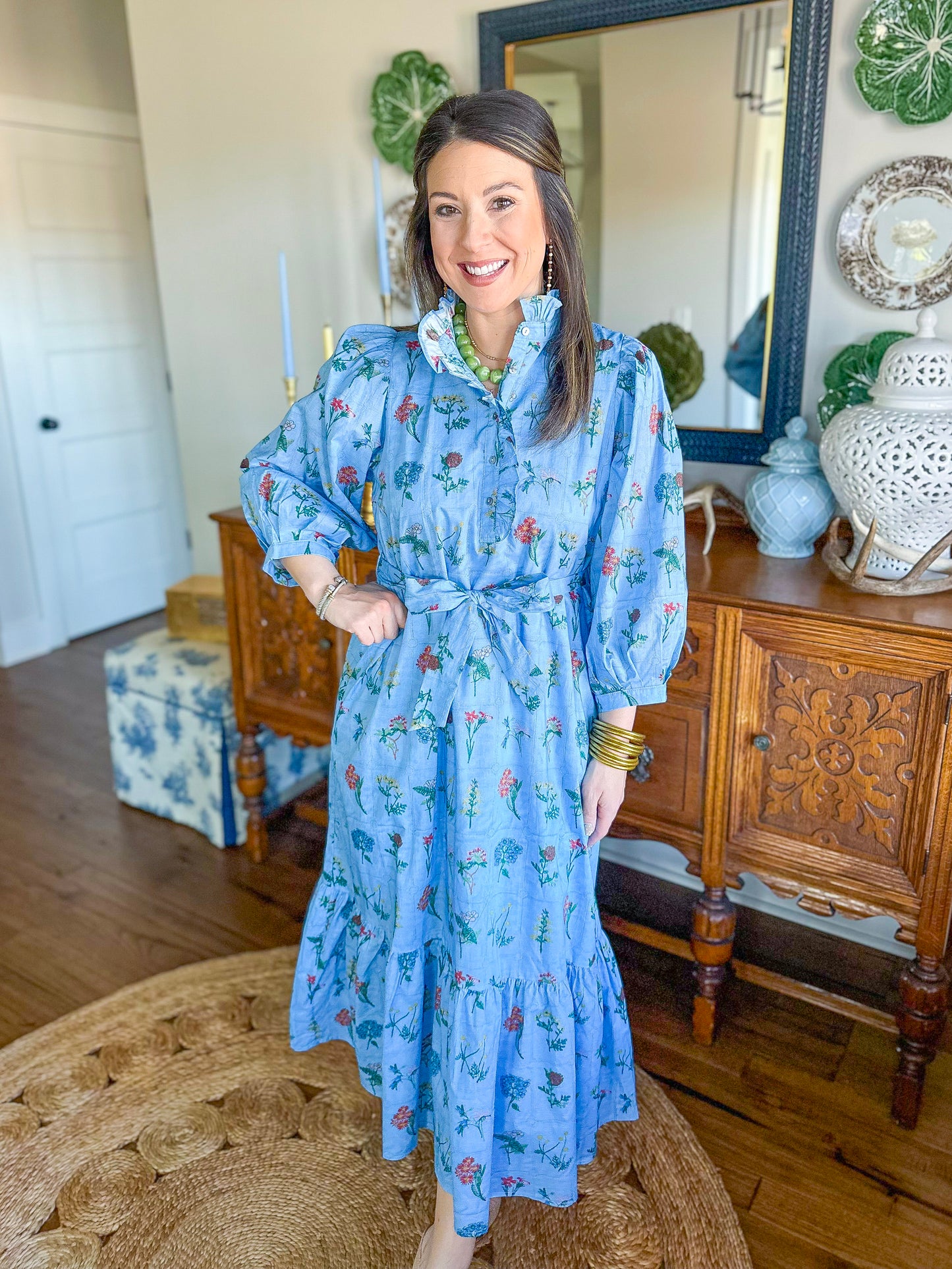 The Magnolia Meadow Maxi Dress