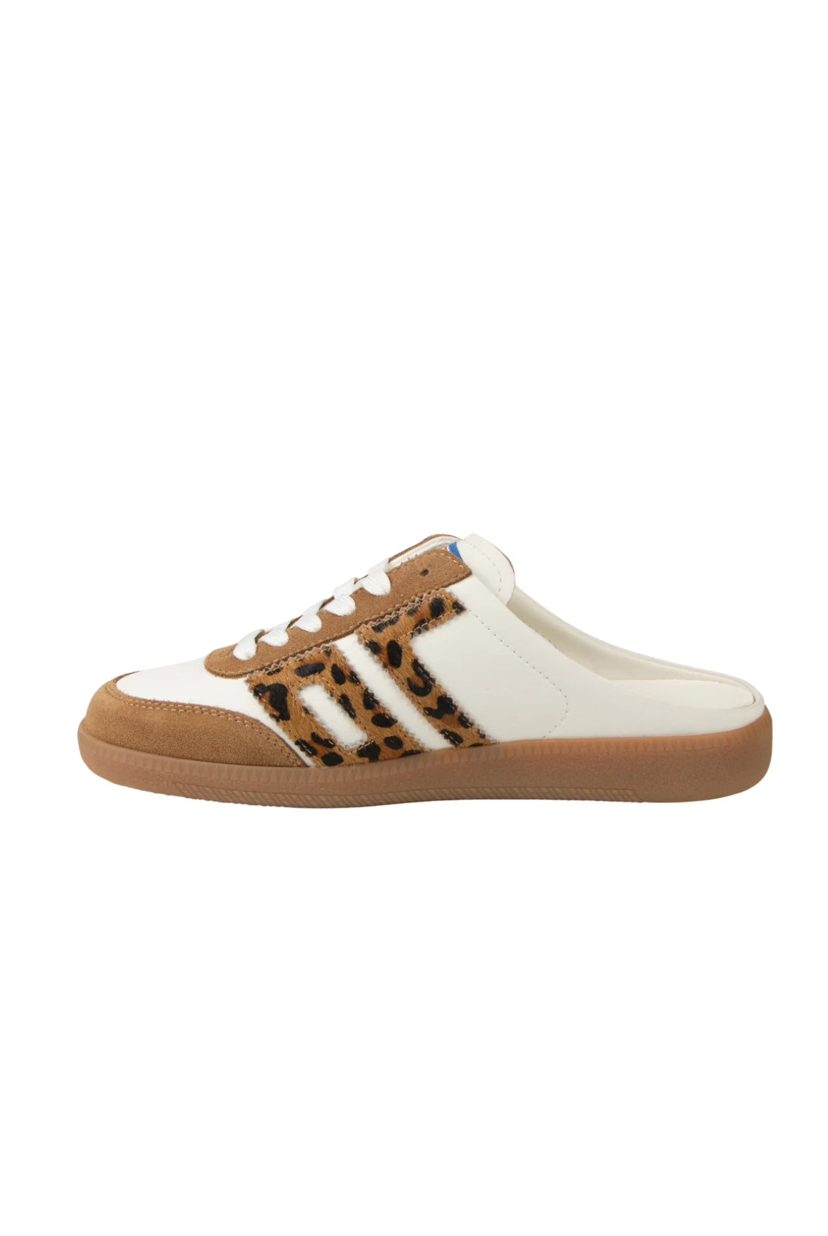 Back 70 Sneakers Backless Easter in White Leopard