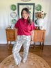 Untamed Zebra Pant