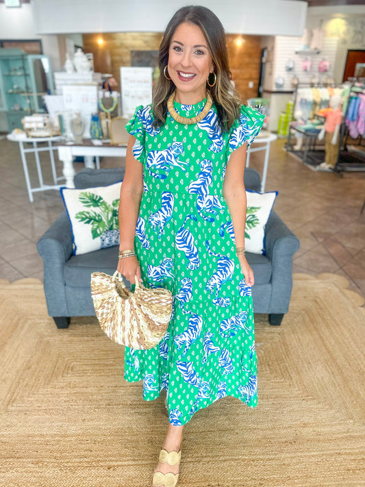 Laura Dress in Tiger