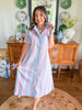 Caryn Lawn | The Millie Stripe Dress in Spritzy
